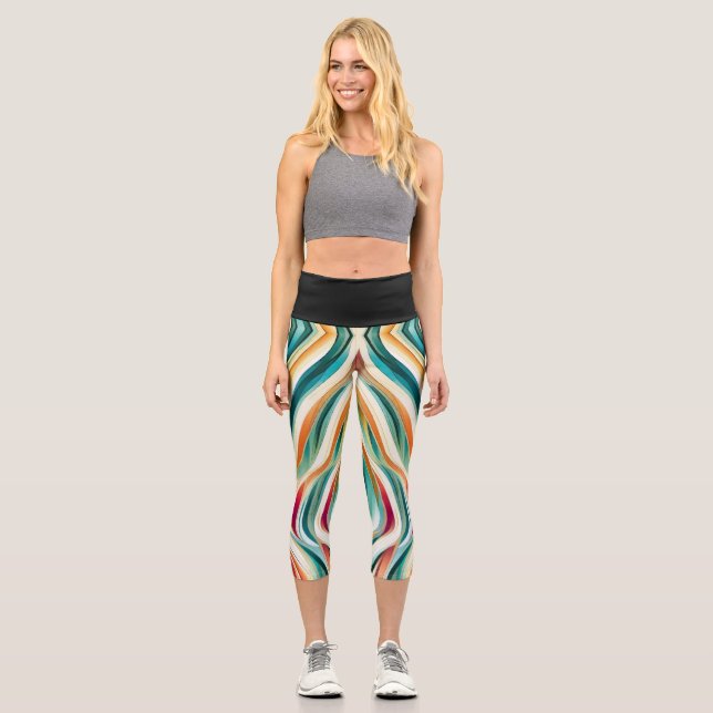 Leggings Capri High Waisted Moda (Recto)