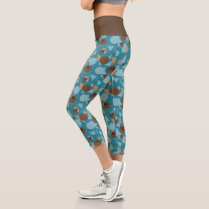 Leggings Capri Hip géométrique Moderne Motif d'art les années 50 