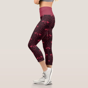 Leggings Capri HOUSE of the Dragon Dragon Filigree