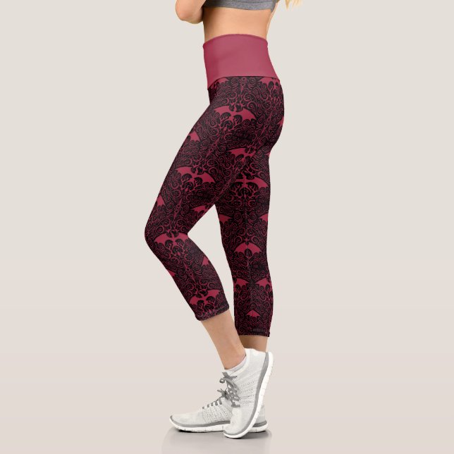 Leggings Capri HOUSE of the Dragon | Dragon Filigree (Gauche)