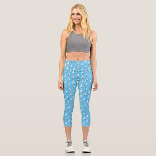 Leggings Capri Illustration de voilier