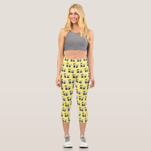 Leggings Capri Illustration du processeur et du mixeur alimentair