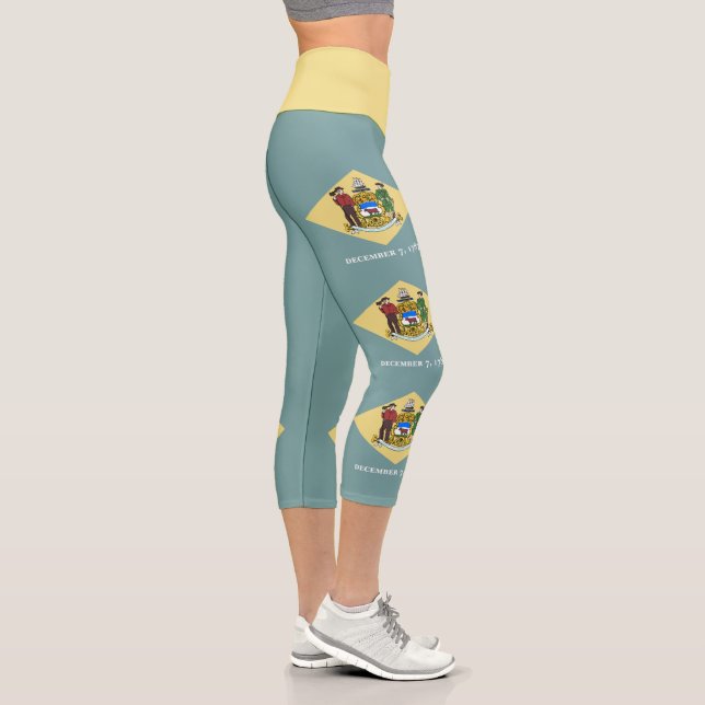 Leggings Capri Indicateur d'état du Delaware (Droite)