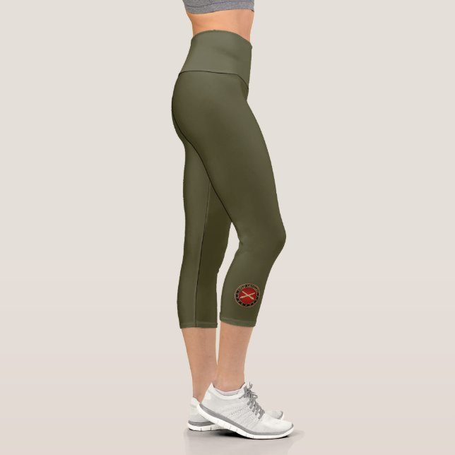 Leggings Capri Insigne de la Direction de l'artillerie de campagn (Droite)