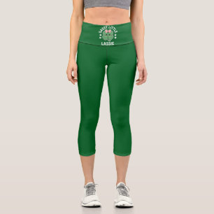 Leggings Capri Jour de la Saint Patrick Sassy Petite Lassie Enfan