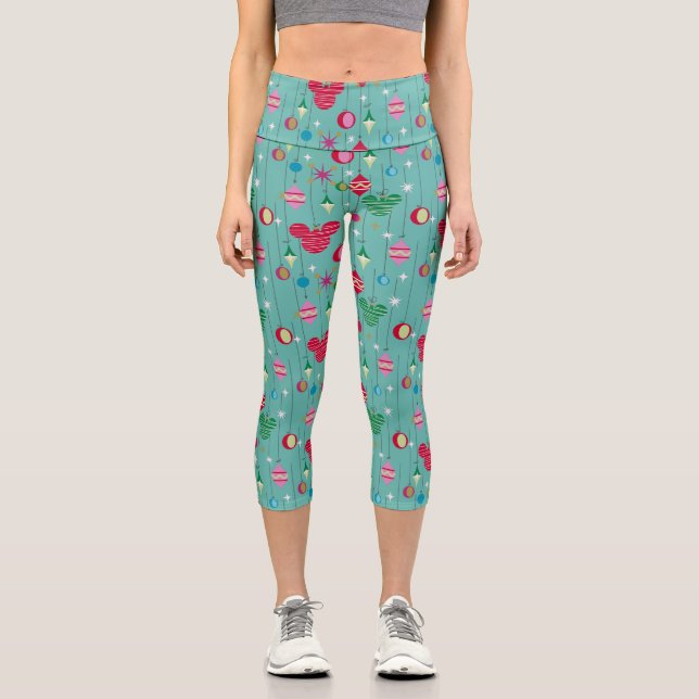 Leggings Capri Joyeux Noël | Mickey Retro (Recto)