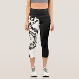 Leggings Capri Kaléidoscope du premier volume, art huit