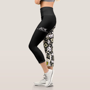 Leggings Capri Kaléidoscope du premier volume art sept
