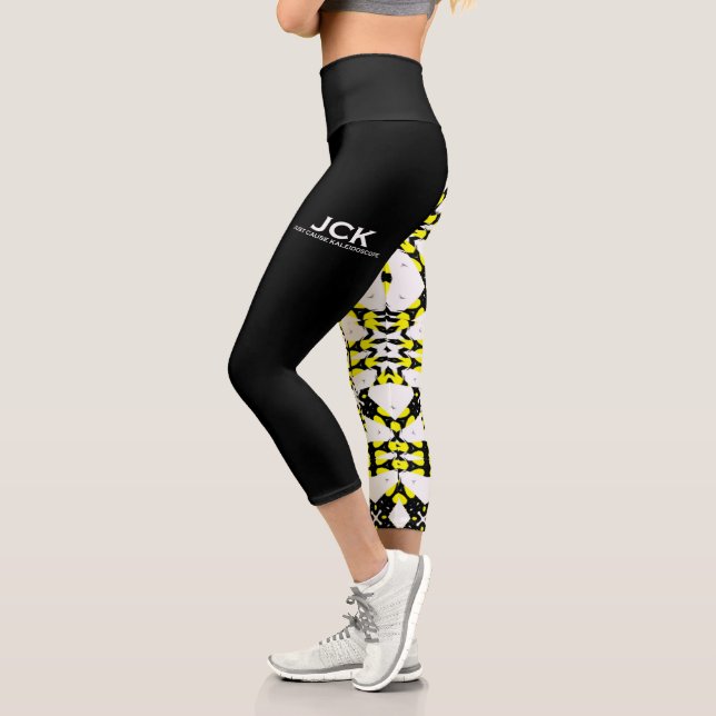 Leggings Capri Kaléidoscope du premier volume art six (Gauche)