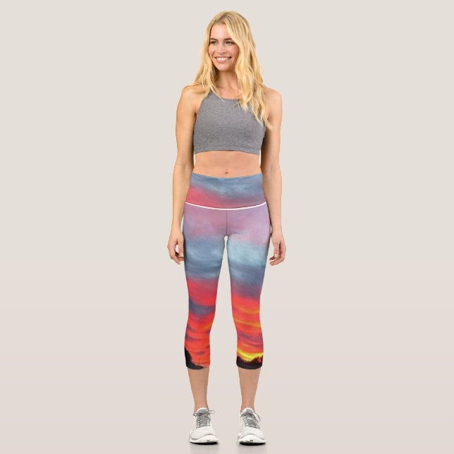 Leggings Capri La lueur - (Recto)