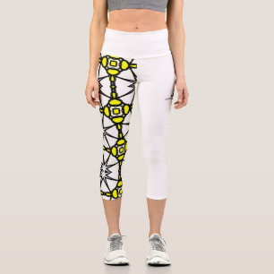 Leggings Capri L'art kaléidoscope du premier volume quinze