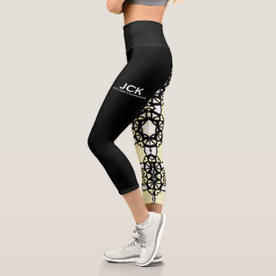 Leggings Capri Le kaléidoscope du premier volume, art dix