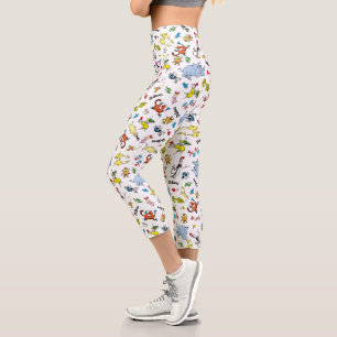Leggings Capri Le monde du Dr Seuss Motif