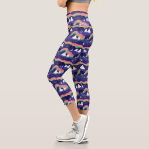 Leggings Capri Légendes aurifères nord #2
