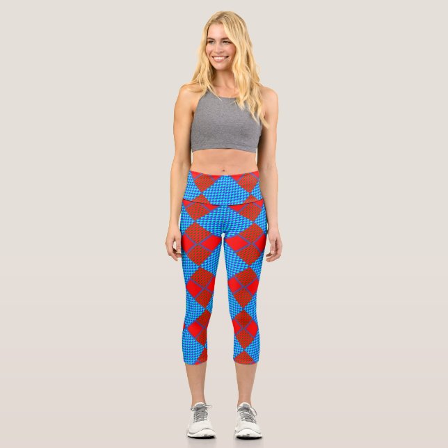 Leggings Capri Légendes branchées pour la remise en forme des fem (Recto)