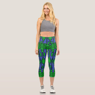 Leggings Capri Légendes branchées pour la remise en forme des fem