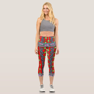 Leggings Capri Légendes branchées pour la remise en forme des fem
