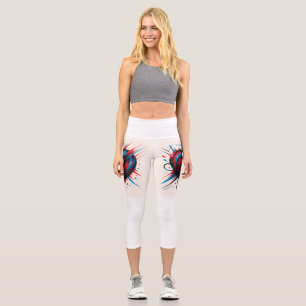 Leggings Capri "Légendes de Pulse Pop Capri - L'art à chaque étap