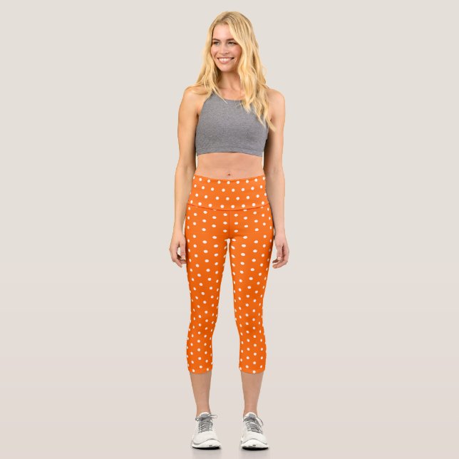 Leggings Capri Légendes femmes Capri Orange (Recto)