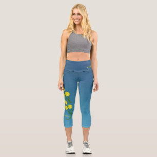 LEGGINGS CAPRI LÉGERS DU CAPRI DE PICKLEBALL