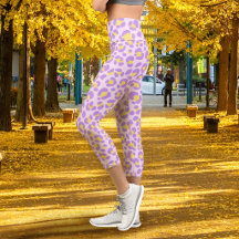 Léopard Rose Violet Jaune