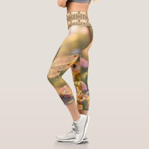 Leggings Capri Libellule – Nectar stellaire de la nuit silencieus