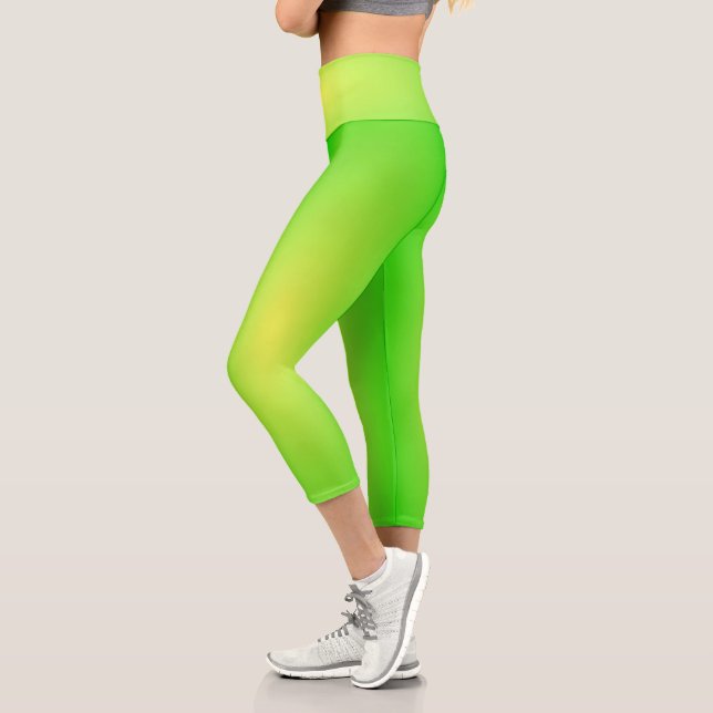 Leggings Capri Lime (Gauche)