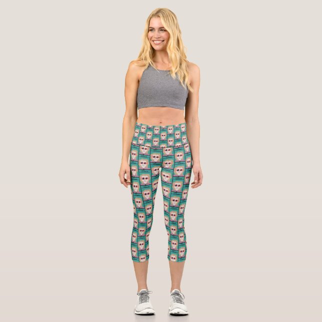 Leggings Capri Luna Love (Recto)