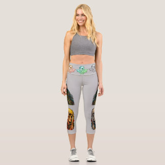 Leggings Capri Memento Mori