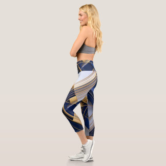 Leggings Capri Minuit Luxe Capri Haute-Ceinture