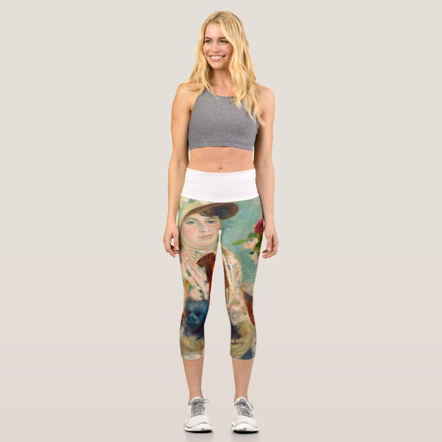 Leggings Capri Mlle Charlotte Berthier par Pierre-Auguste Renoir (Recto)