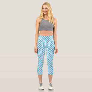 Leggings Capri Modèle floral Capris haut taille