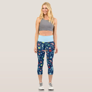 Leggings Capri Monde marin
