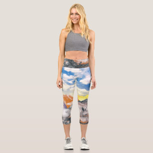 Leggings Capri Montagnes (montage photo) 1