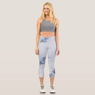 Leggings Capri Montagnes nuageuses