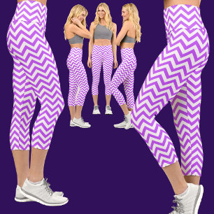 Leggings Capri Motif Abstrait coloré