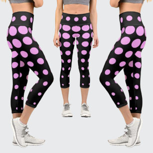 Leggings Capri Motif Abstrait coloré