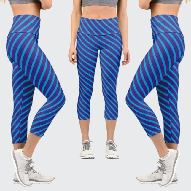Leggings Capri Motif Abstrait coloré (Créateur téléchargé)