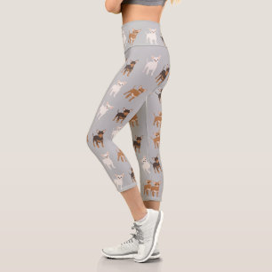 Leggings Capri Motif Chihuahua