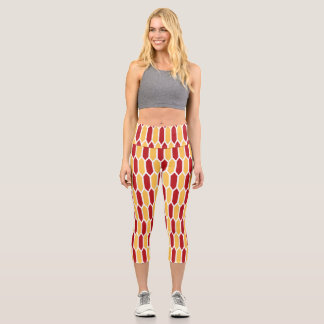 Leggings Capri Motif géométrique