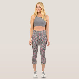 Leggings Capri Motif Tweed à carreaux du district de Denholm