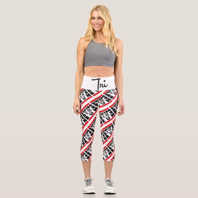 LEGGINGS CAPRI NAGE VÉLO  (Recto)