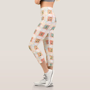 Leggings Capri Notes de musique