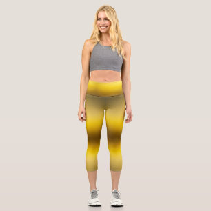 Leggings Capri Ombre dorée