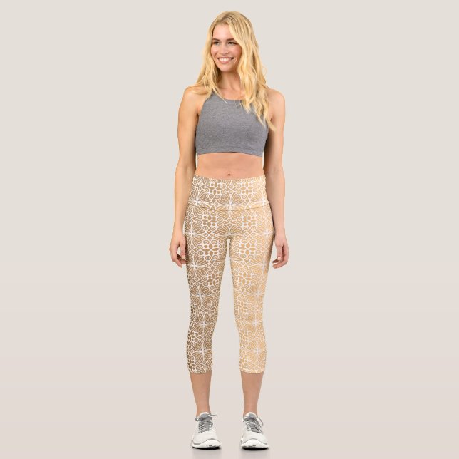 Leggings Capri Ornements de luxe 10 (Recto)