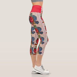 Leggings Capri Pantalon Capri haut taille 4 Karen