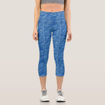 Pantalon de yoga taille haute à motif écailles de