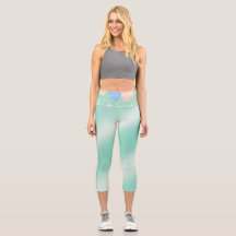 Pantalon de Yoga Vert Pastel - doux, élégant et él