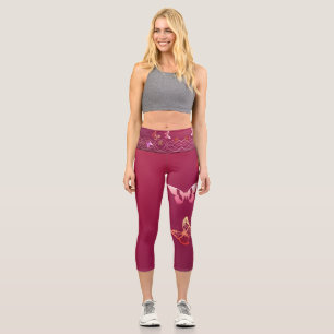 Leggings Capri Papillons