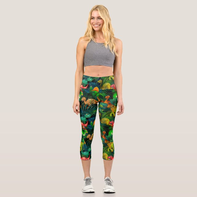 Leggings Capri Parc Dinosaur (Recto)